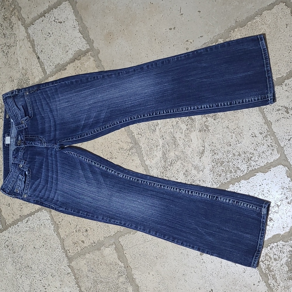 Silver Aiko Bootcut Jeans Mid Rise Dark Wash size 29